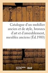 Catalogue mobilier ancien d'occasion  Livré partout en France