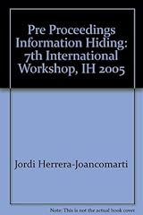Pre proceedings information d'occasion  Livré partout en France