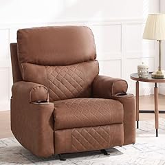 Leather rocker recliner for sale  Delivered anywhere in USA 