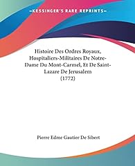 Histoire ordres royaux d'occasion  Livré partout en France