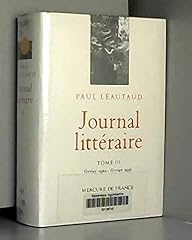 Journal littéraire tome d'occasion  Livré partout en France