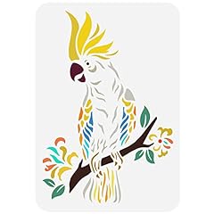 Fingerinspire cockatoo stencil for sale  Delivered anywhere in USA 