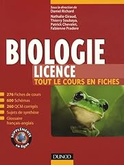 Biologie licence cours d'occasion  Livré partout en France