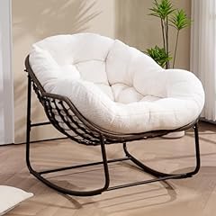 Homefun papasan rocking for sale  Delivered anywhere in USA 
