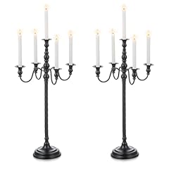 Candeldo black candelabra for sale  Delivered anywhere in USA 