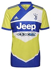 adidas Men's Juventus 21/22 3rd Jersey (Shock Yellow/HI-RES Blue, Medium) usato  Spedito ovunque in Italia 