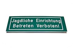 Jehn revierschild jagdliche gebraucht kaufen  Wird an jeden Ort in Deutschland