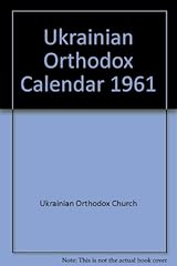 Ukrainian orthodox calendar for sale  Delivered anywhere in USA 