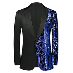 Men black sequin for sale  Delivered anywhere in USA 