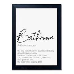 Black white bathroom for sale  Delivered anywhere in USA 