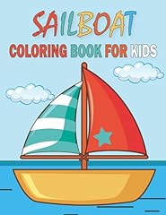 Sailboat coloring book for sale  Delivered anywhere in USA 