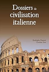 Dossiers civilisation italienn d'occasion  Livré partout en France