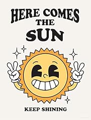 Retro sun poster for sale  Delivered anywhere in USA 
