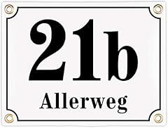 Sosenco hausnummerschild hausn gebraucht kaufen  Wird an jeden Ort in Deutschland