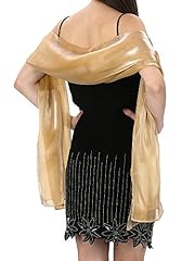 Shawls silky iridescent for sale  Delivered anywhere in UK