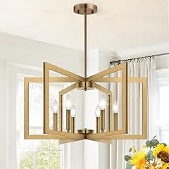 Modern brass chandelier for sale  Delivered anywhere in USA 