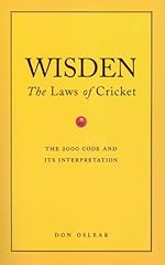 Wisden laws cricket for sale  Delivered anywhere in UK