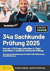 34a sachkunde prüfung gebraucht kaufen  Wird an jeden Ort in Deutschland