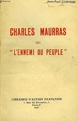Charles maurras ennemi d'occasion  Livré partout en France