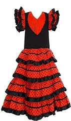 Robe flamenco fille d'occasion  Livré partout en France