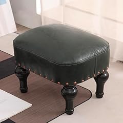 Leather ottoman footrest for sale  Delivered anywhere in USA 