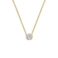 PAVOI 14K Yellow Gold Plated 1.00 ct (D Color, VVS, used for sale  Delivered anywhere in USA 