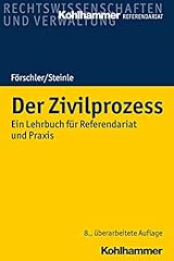 Zivilprozess lehrbuch referend gebraucht kaufen  Wird an jeden Ort in Deutschland