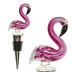 Glass flamingo wine for sale  Delivered anywhere in USA 