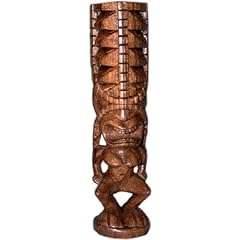 Carved tiki statue for sale  Delivered anywhere in USA 
