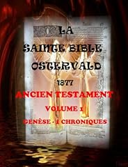 Bible ostervald 1877 d'occasion  Livré partout en France