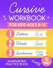 Cursive workbook kids for sale  Delivered anywhere in USA 
