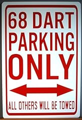 1968 dart parking for sale  Delivered anywhere in USA 