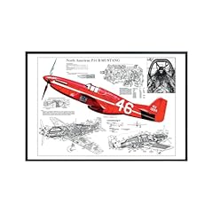 Mustang blueprint diagram for sale  Delivered anywhere in USA 