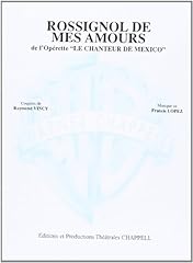 Rossignol amours operette d'occasion  Livré partout en France