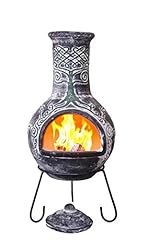 extra large clay chiminea for sale  Delivered anywhere in Ireland