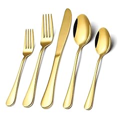 Gold silverware flatware for sale  Delivered anywhere in USA 