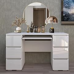 Lsbike white desk for sale  Delivered anywhere in UK