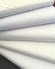 Tissu broderie anglaise d'occasion  Livré partout en France