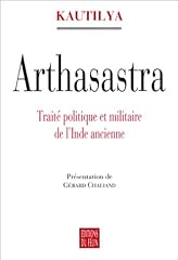 Arthasastra. traite politique d'occasion  Livré partout en France