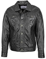 Mens real leather for sale  Delivered anywhere in UK