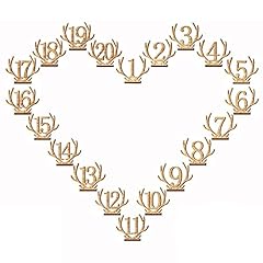 Antler wedding table for sale  Delivered anywhere in UK
