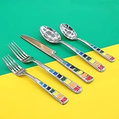 Unique colorful silverware for sale  Delivered anywhere in USA 