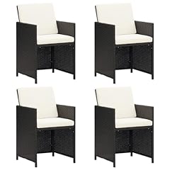 Vidaxl pcs black for sale  Delivered anywhere in UK