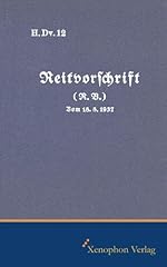 Reitvorschrift ausgabe 1937 gebraucht kaufen  Wird an jeden Ort in Deutschland