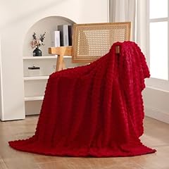 Red throw blanket for sale  Delivered anywhere in USA 