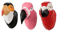 Wandhaken tropen vögel gebraucht kaufen  Wird an jeden Ort in Deutschland