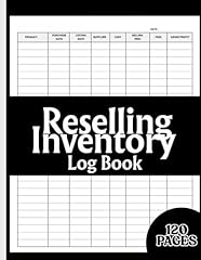Reselling inventory log for sale  Delivered anywhere in USA 