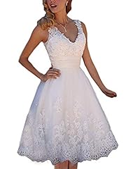 Short lace wedding for sale  Delivered anywhere in USA 