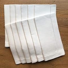 White linen hem for sale  Delivered anywhere in USA 