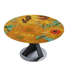 Fitted round tablecloth for sale  Delivered anywhere in USA 